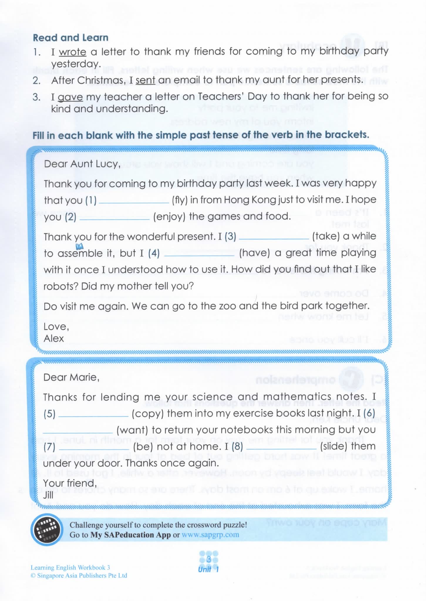 新加坡英语练习册 SAP Learning English