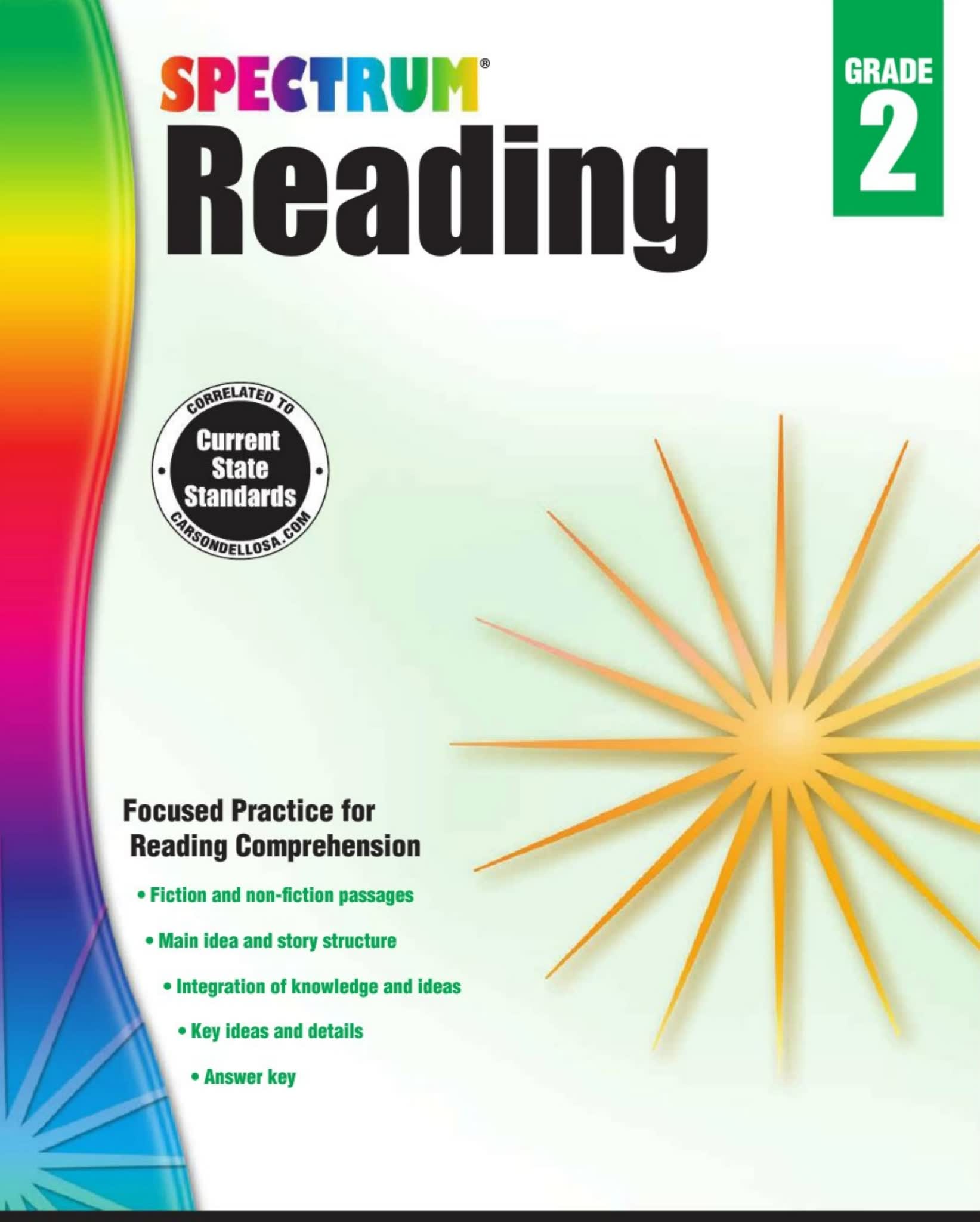 阅读理解练习册美国光谱Spectrum reading