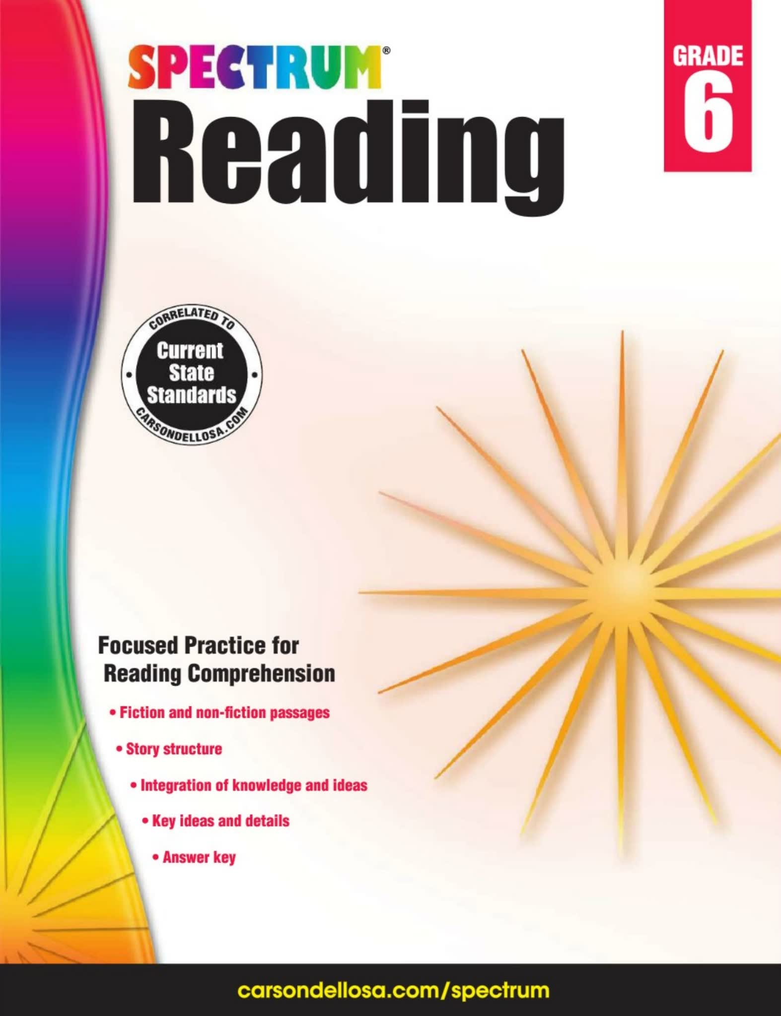 阅读理解练习册美国光谱Spectrum reading