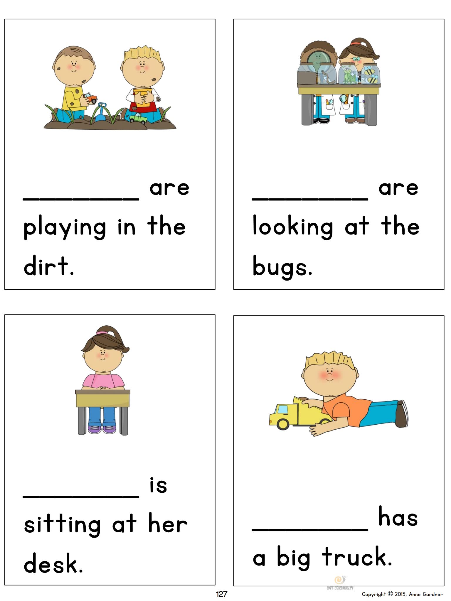 美国学校指读练习册Very First Sight Word Sentences