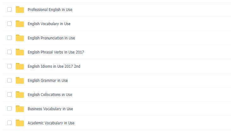 剑桥英语在用系列教材Cambridge English in Use