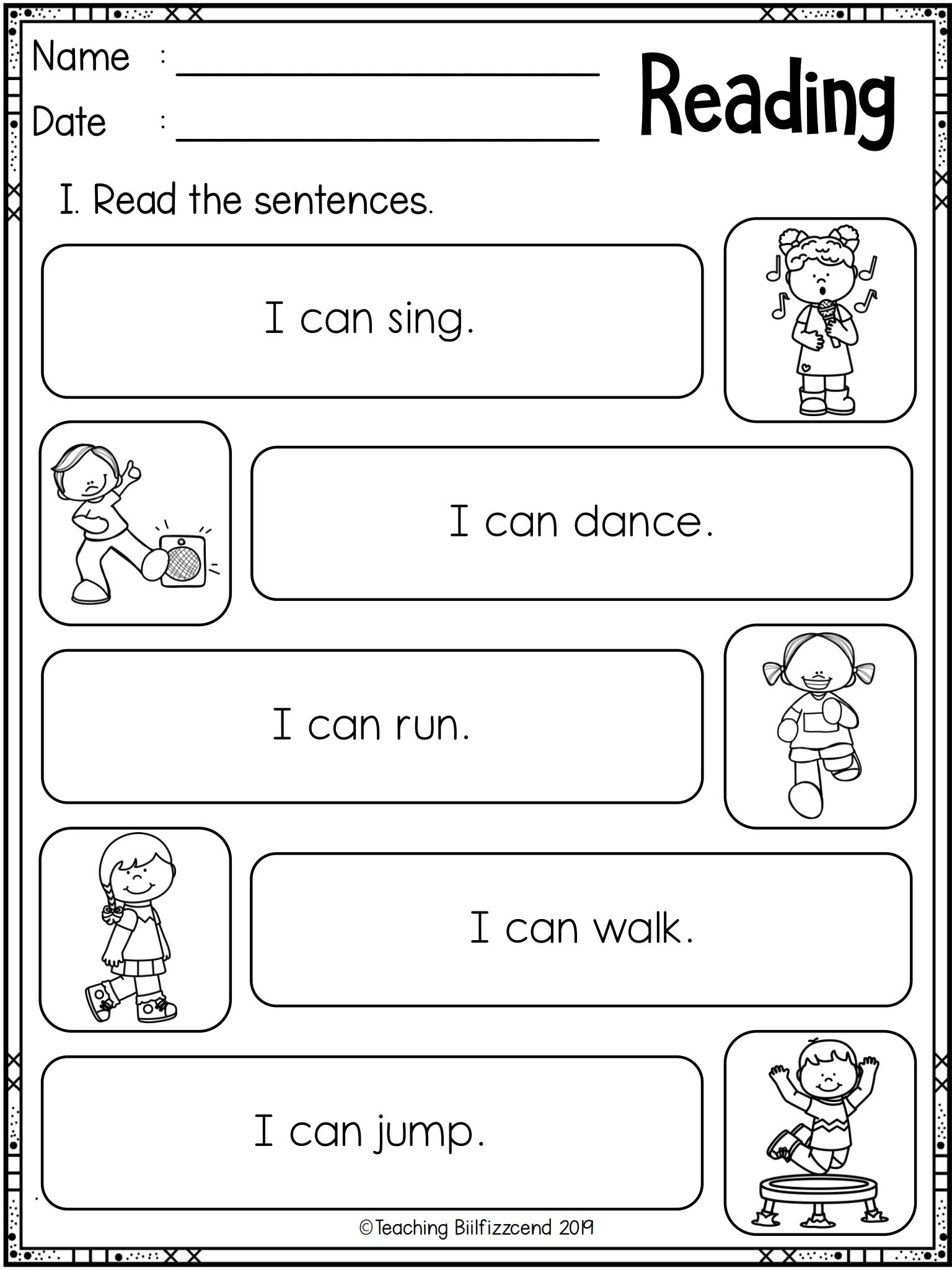 专项短句阅读理解练习册Reading Sentences