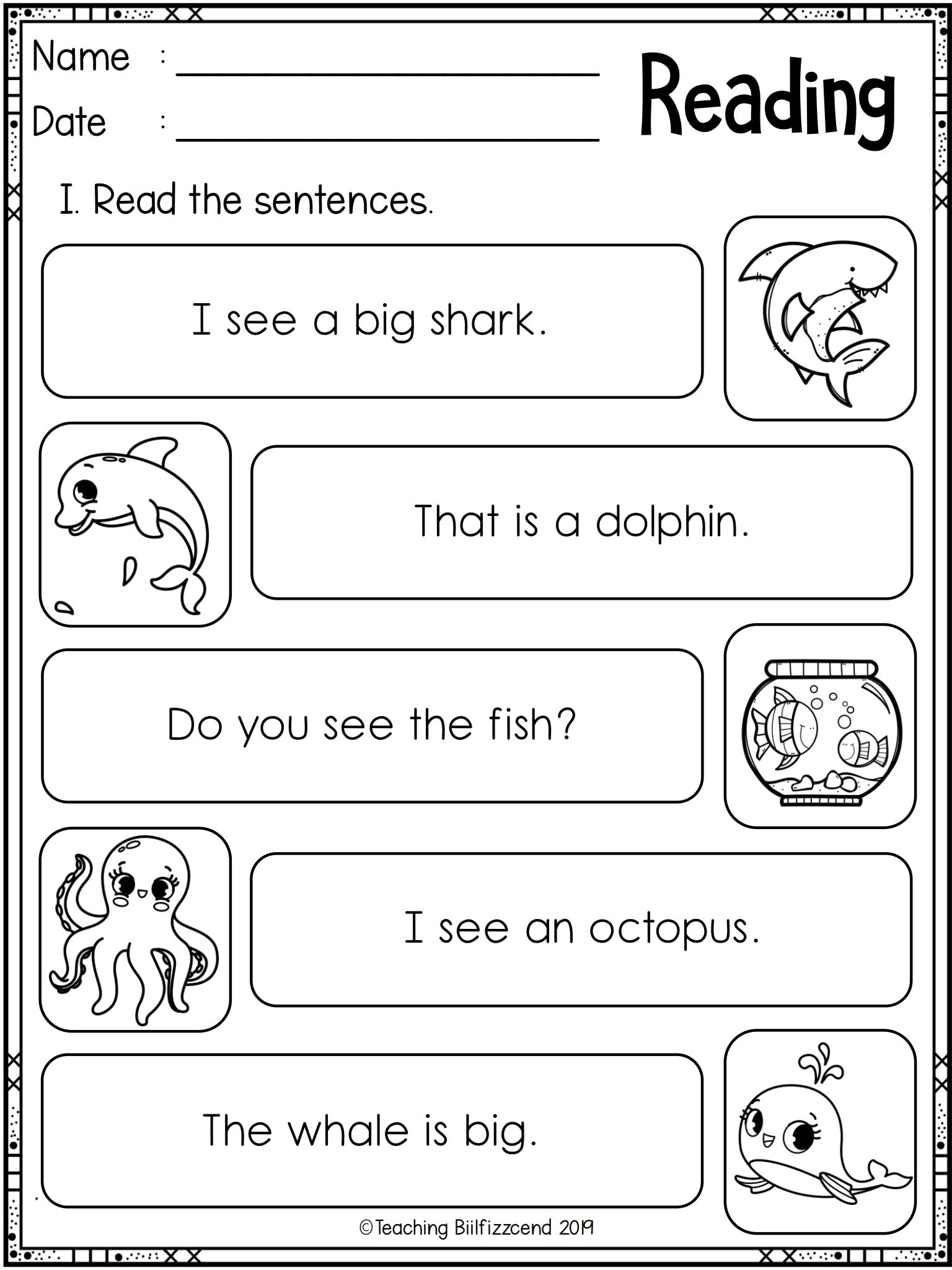 专项短句阅读理解练习册Reading Sentences
