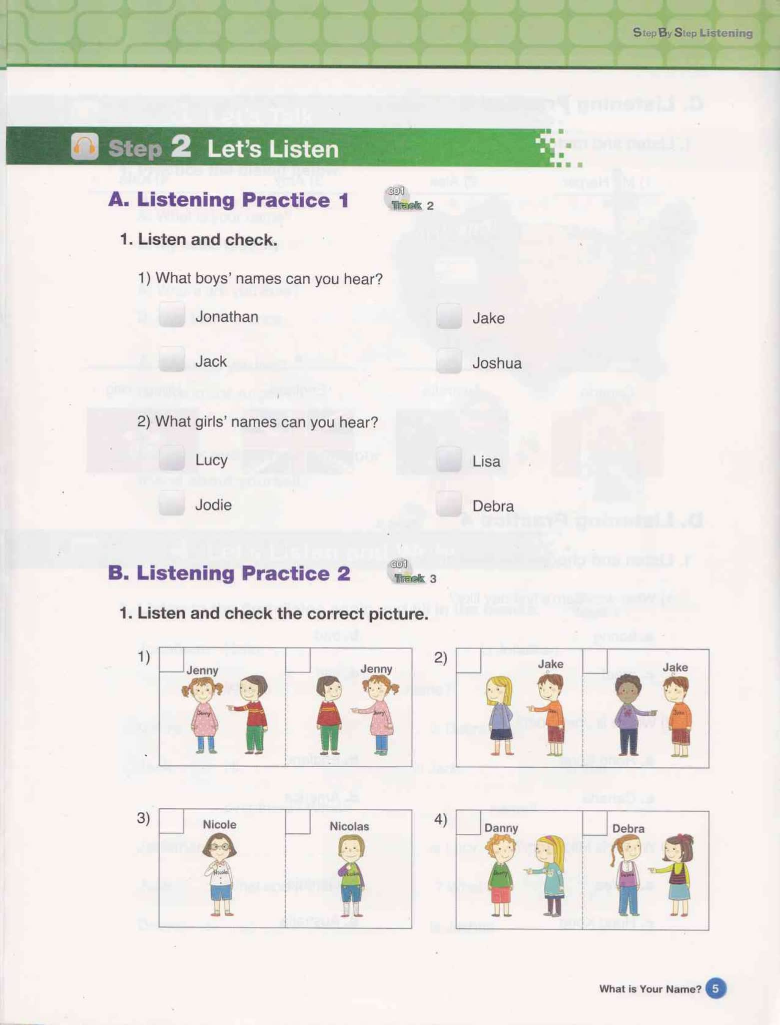 英语听力入门教材 Step by Step Listening