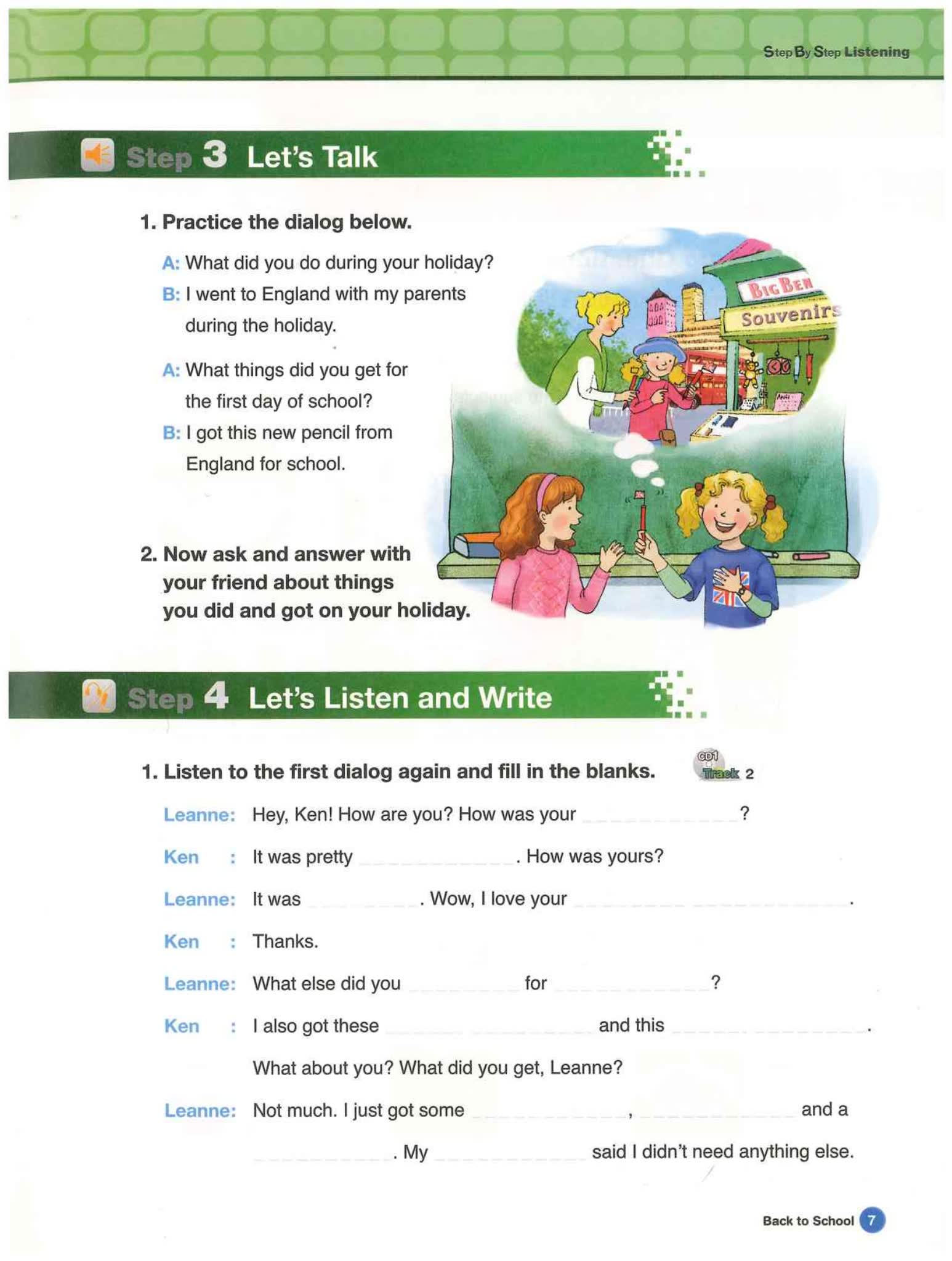 英语听力入门教材 Step by Step Listening