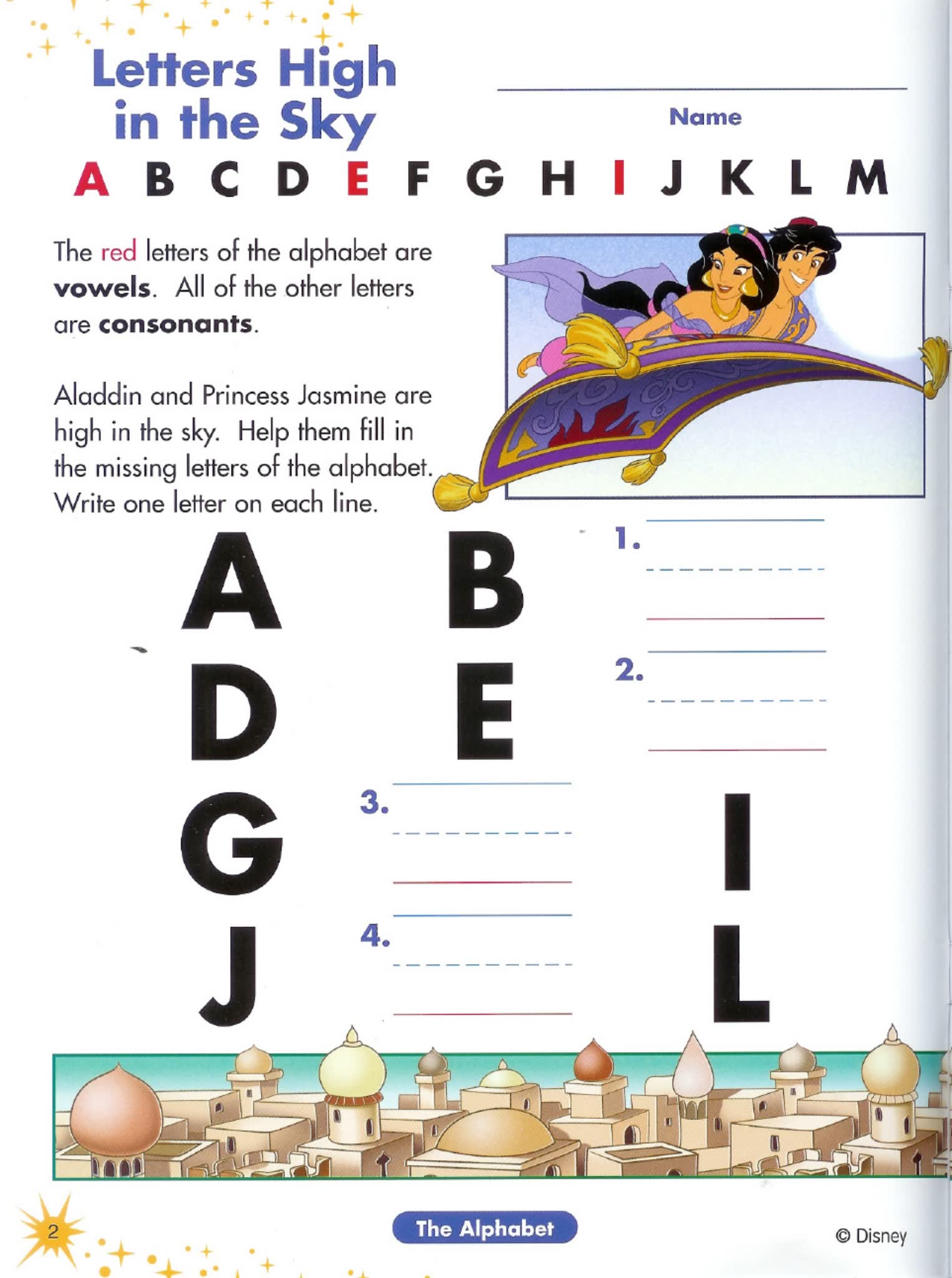 Phonics and Reading迪士尼自然拼读启蒙练习册