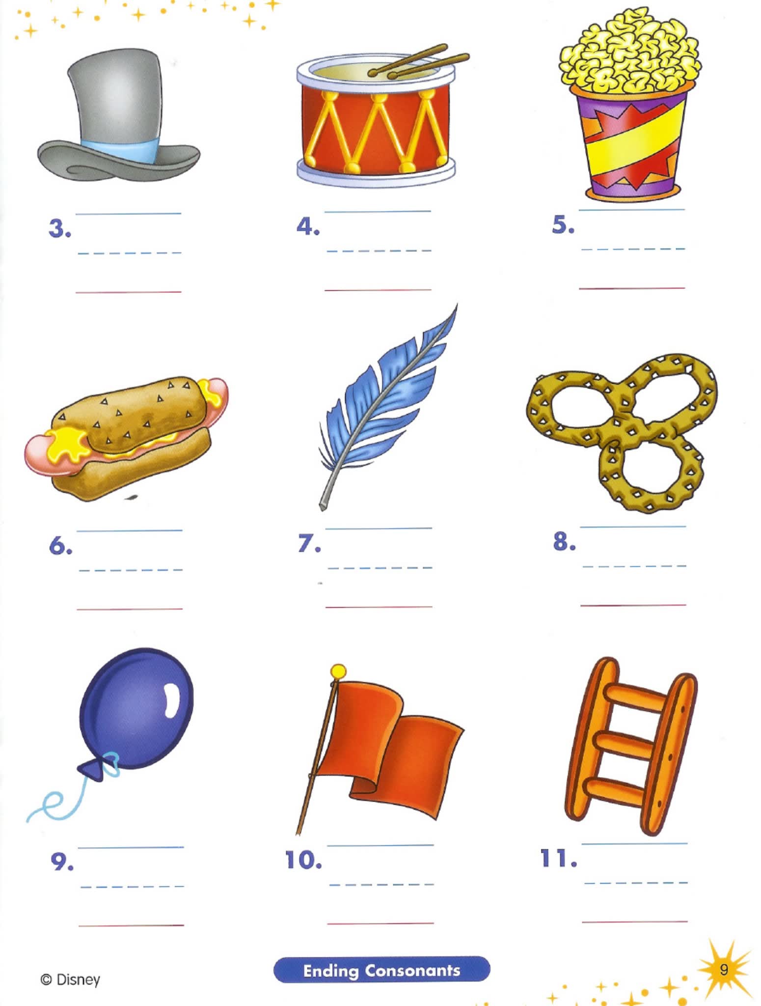 Phonics and Reading迪士尼自然拼读启蒙练习册