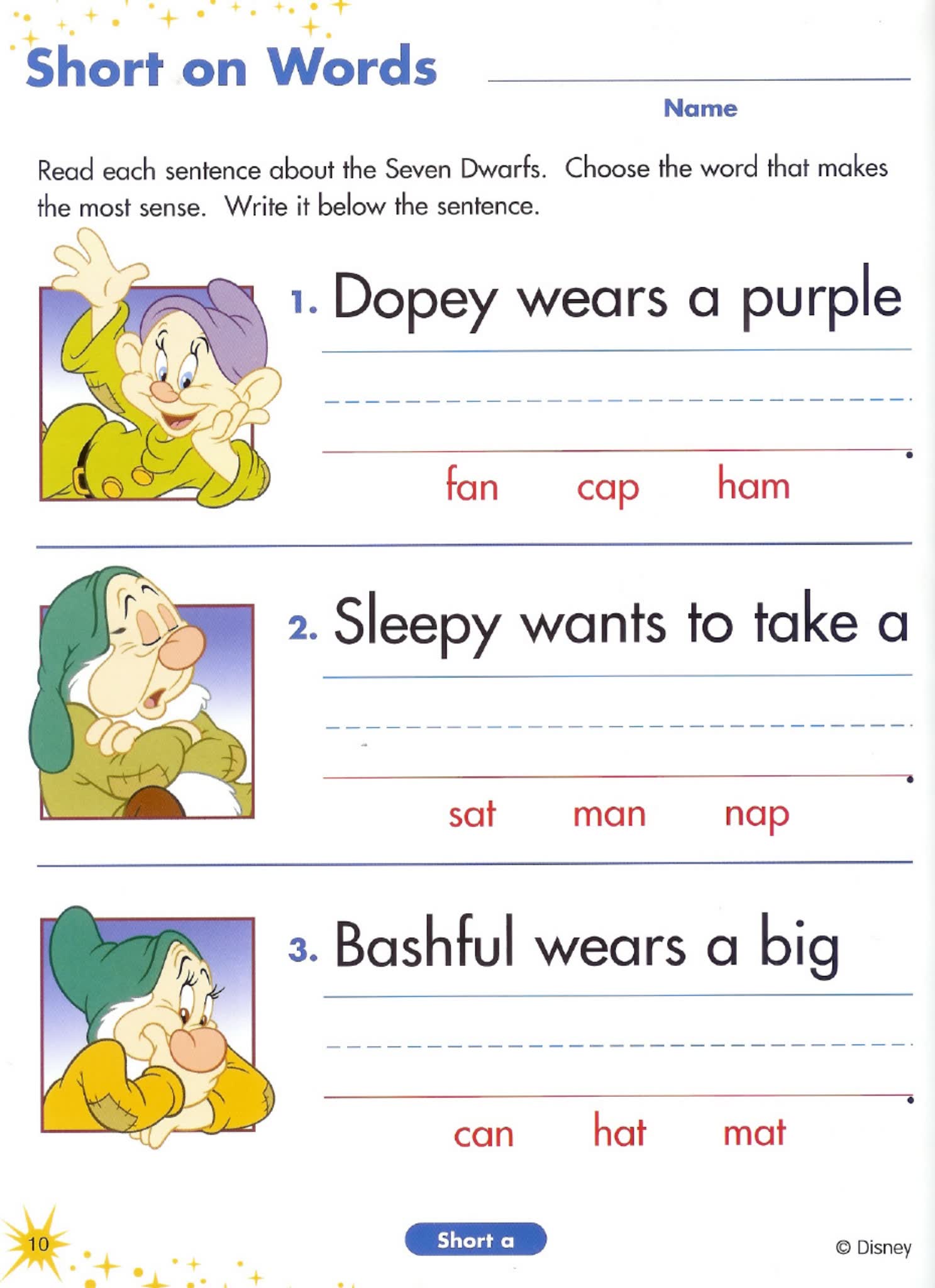 Phonics and Reading迪士尼自然拼读启蒙练习册