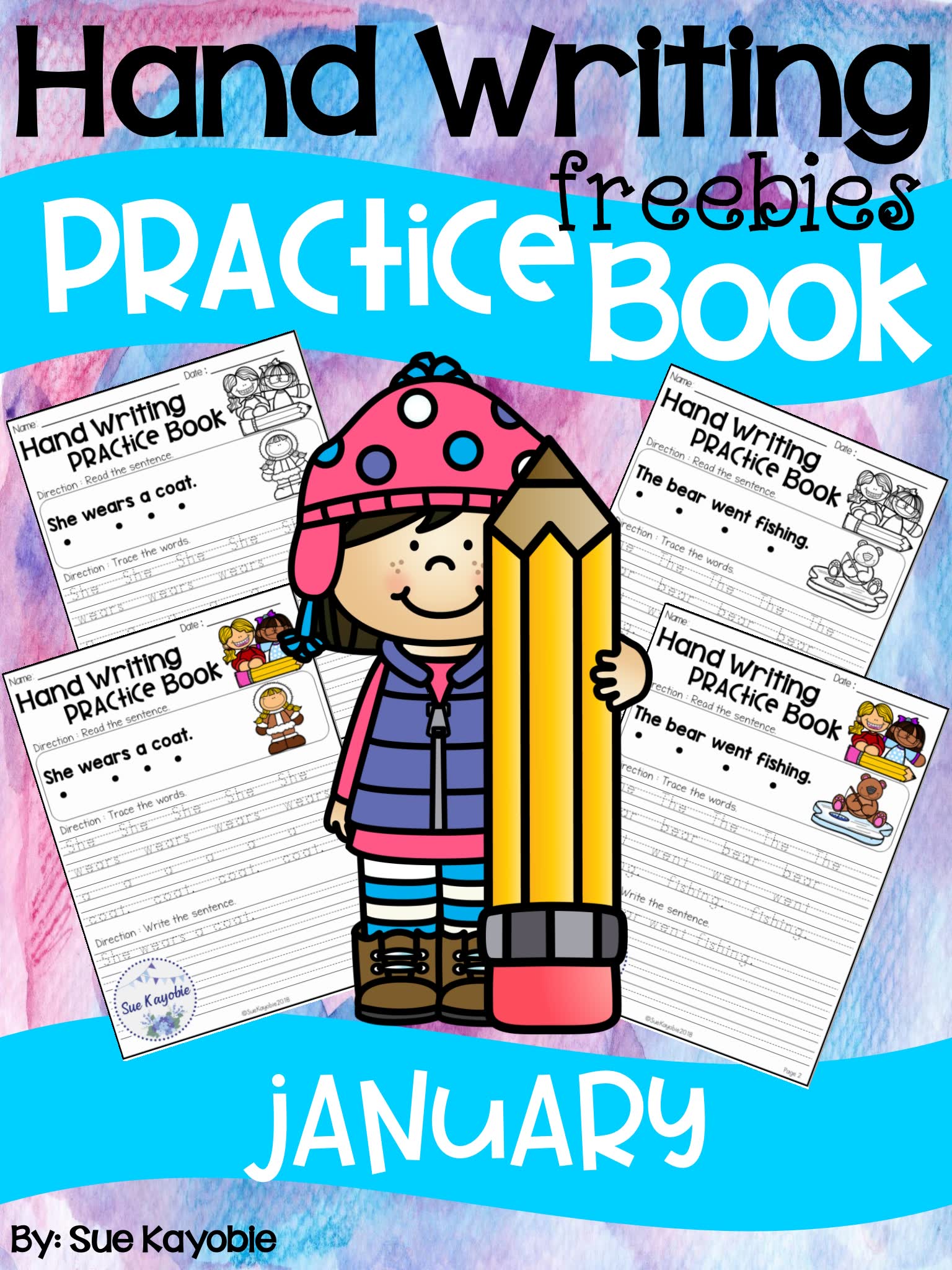 英文书写入门练习纸 Hand Writing Practice Book