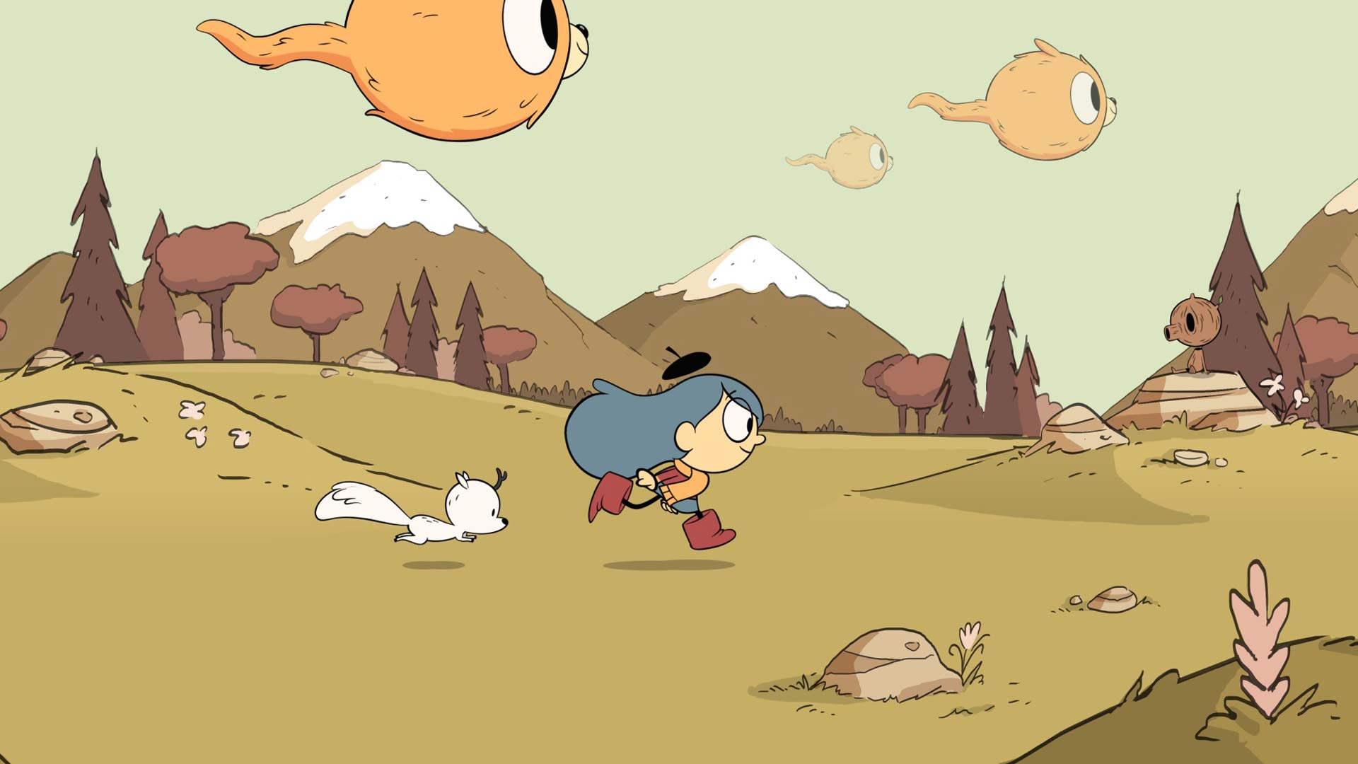 童趣和冒险治愈动画《希尔达Hilda》
