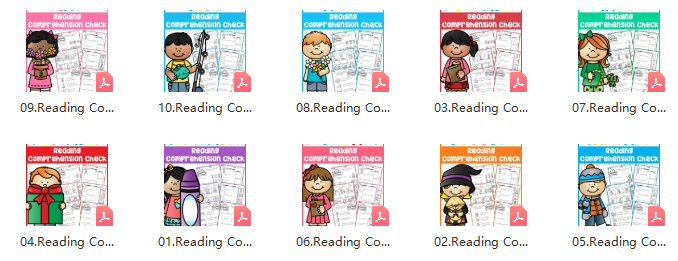 阅读理解入门级练习册Reading Comprehension Check
