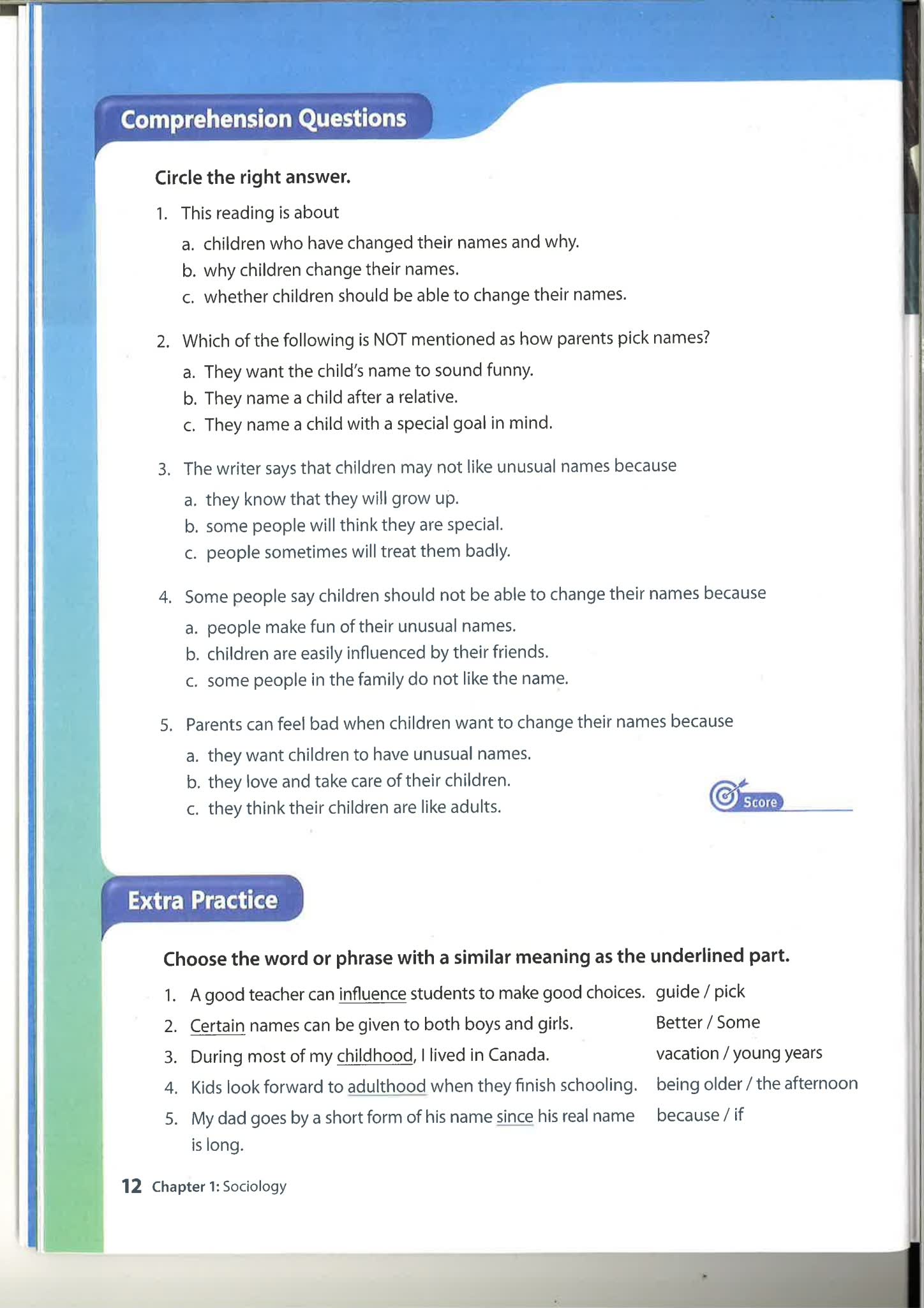 阅读流利计时训练书Timed Reading for Fluency