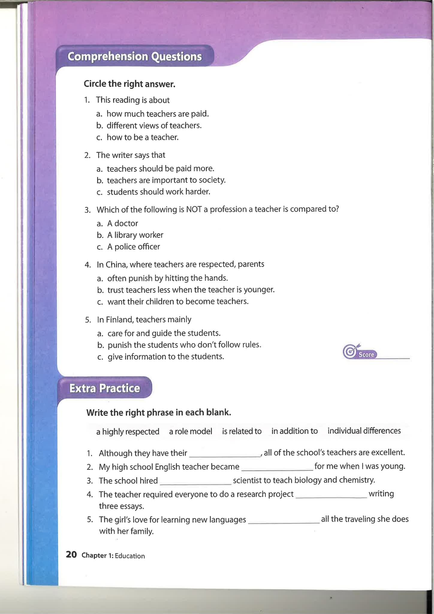 阅读流利计时训练书Timed Reading for Fluency
