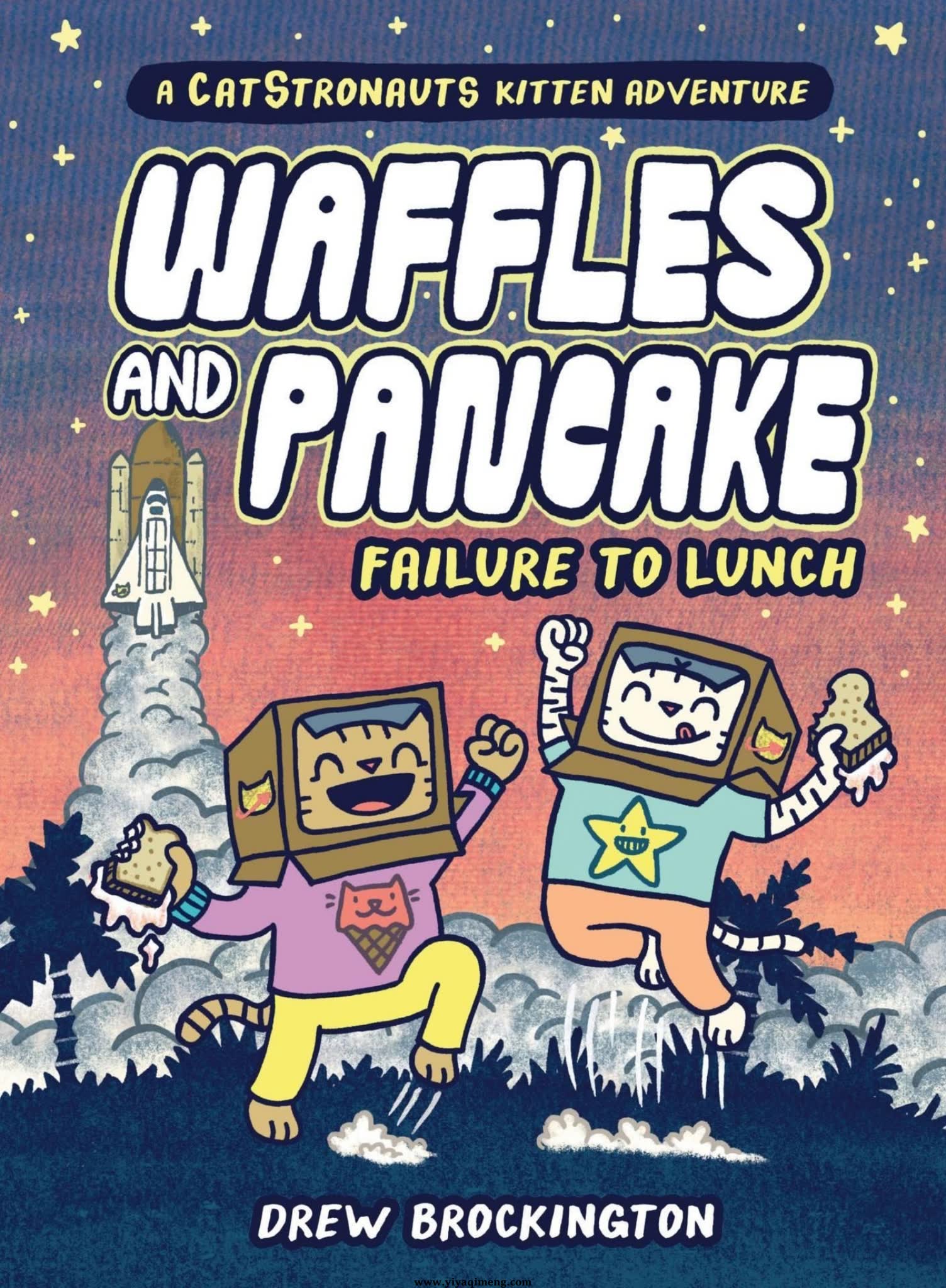 Waffles and Pancake Series儿童阅读全彩英文漫画系列