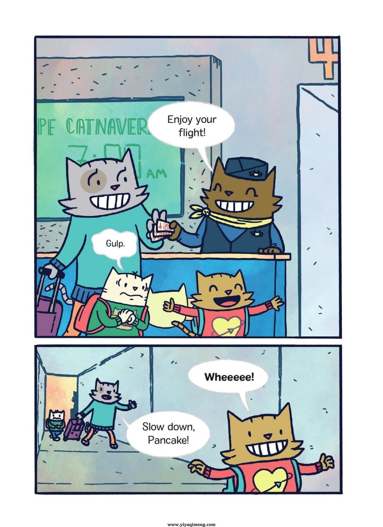 Waffles and Pancake Series儿童阅读全彩英文漫画系列