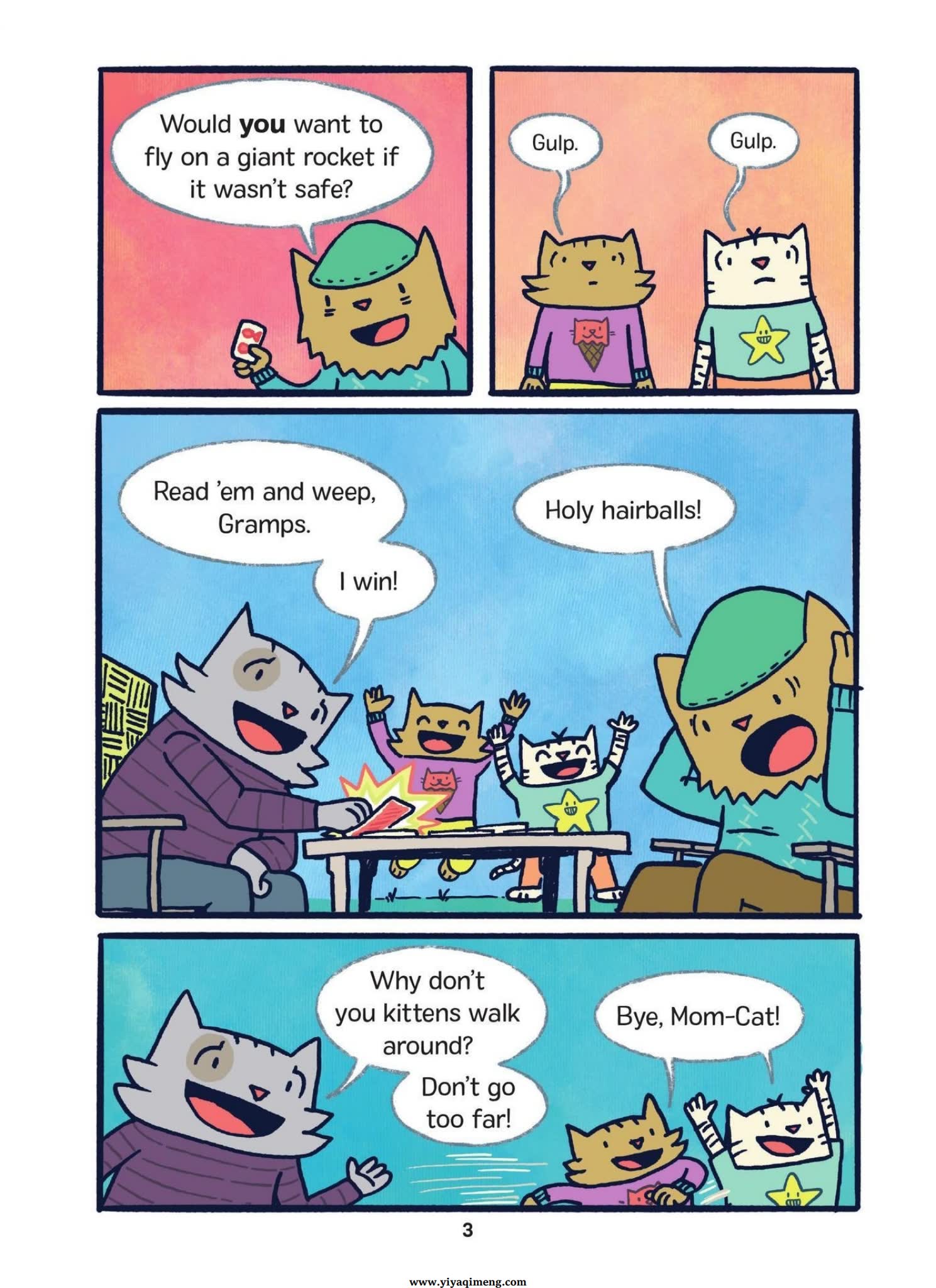 Waffles and Pancake Series儿童阅读全彩英文漫画系列