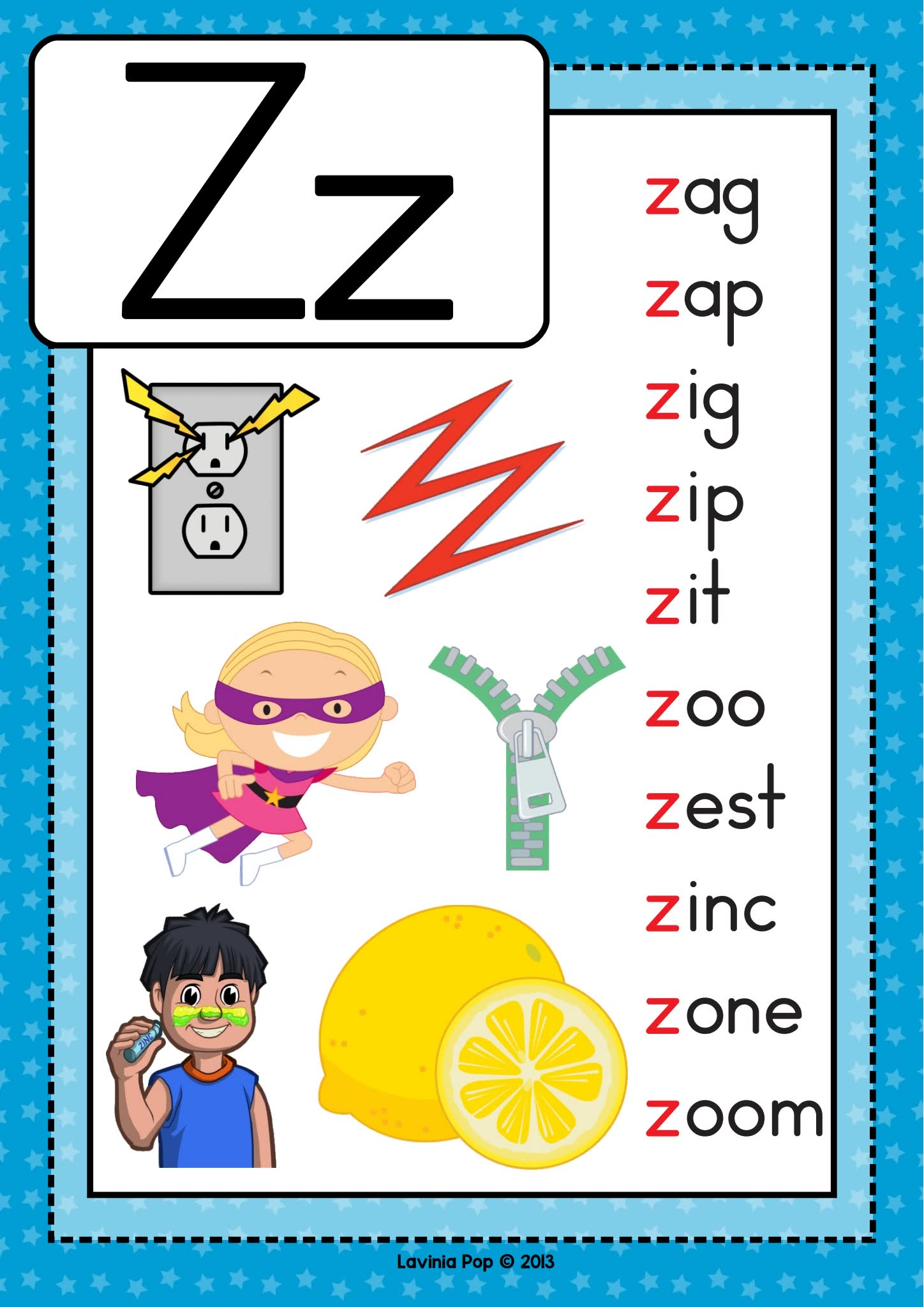 phonics Letter of the Week-26个字母启蒙全套2262页(可制卡可做练习)
