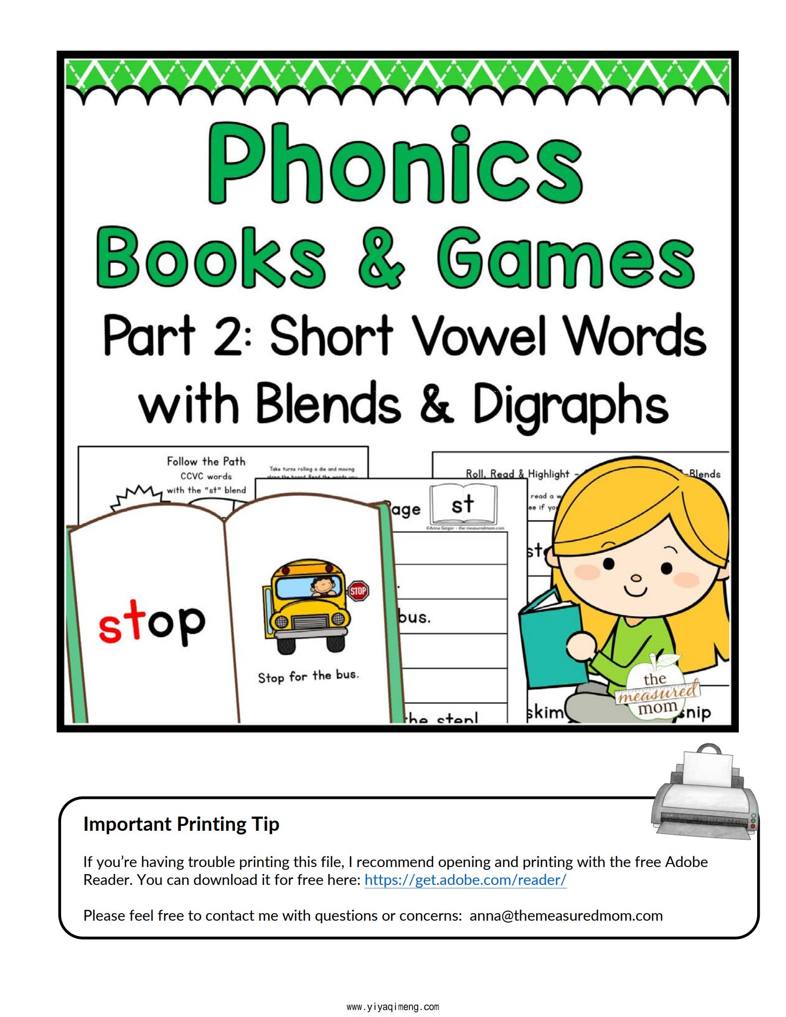 自然拼读互动书Phonics Books and Games
